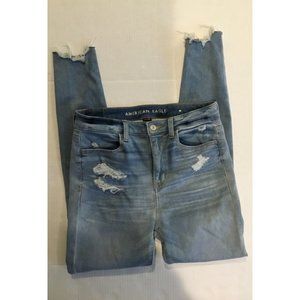 American Eagle Jeggings soft knit size 8R super hi-rise